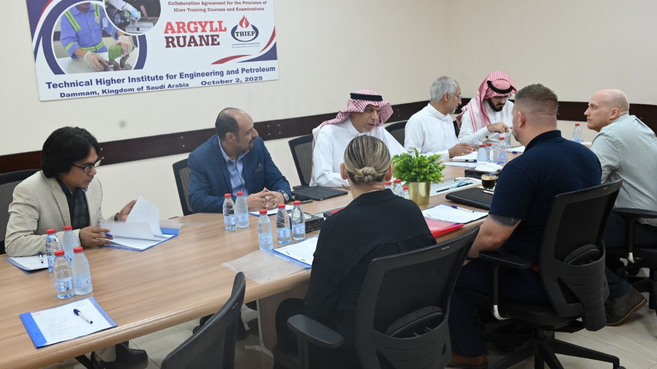 Signing of agreement with British company Argyll Ruane